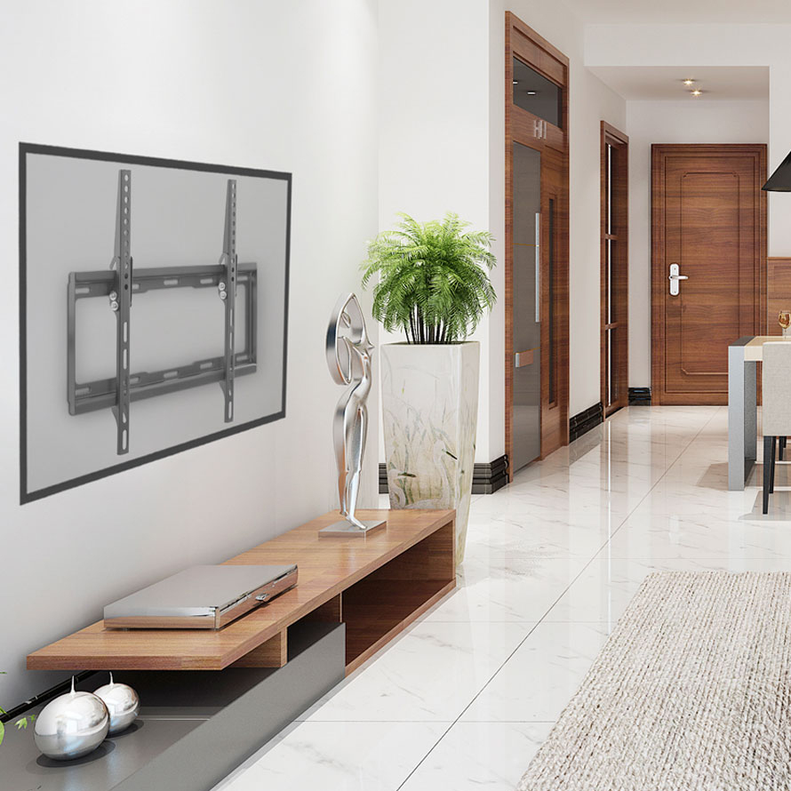 마운트뷰 MV-LP34 TV 거치대 벽걸이 브라켓 티비 상하 각도 조절형 32-65인치