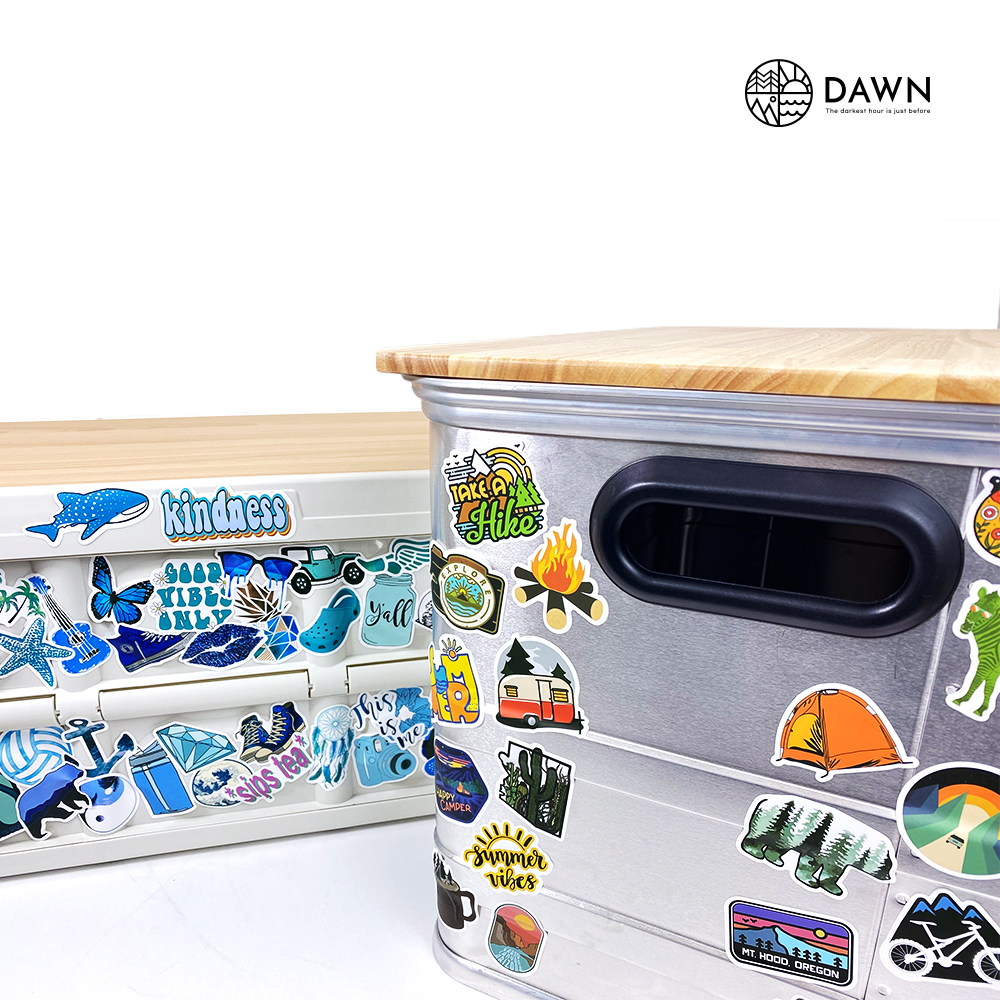 던 감성 캠핑용품 캠핑스티커
