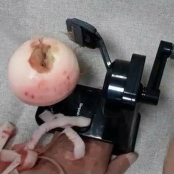 프리미엄 고급 사과 깎는 기계 자동 사과 깍기 과일 필러 깍는 깍이 깎기 깎이 껍질 배 - 상세 이미지 4