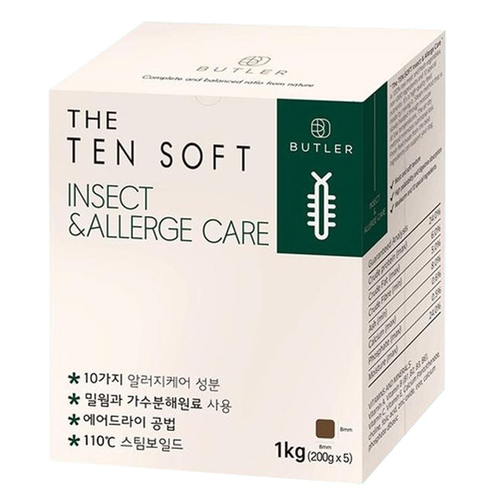 버틀러 더텐소프트 인섹트 3kg+프리미엄 터키츄 하드링 S 1개 - 상세 이미지 3