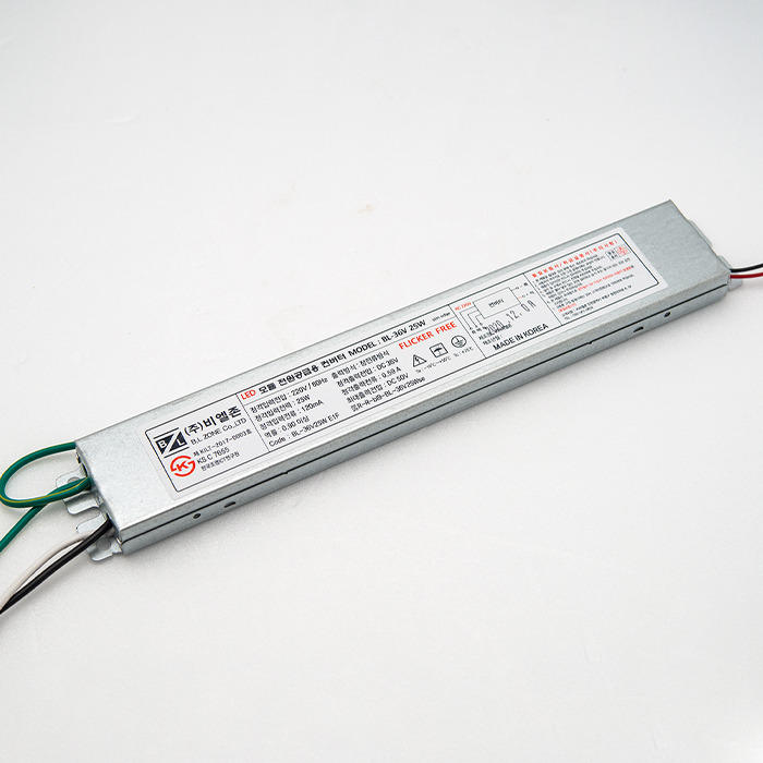 비엘존 LED 안정기 BL-36V25W E1 F 조명기구용컨버터 평판엣지등 면조명 인버터 SMPS - 상품 이미지