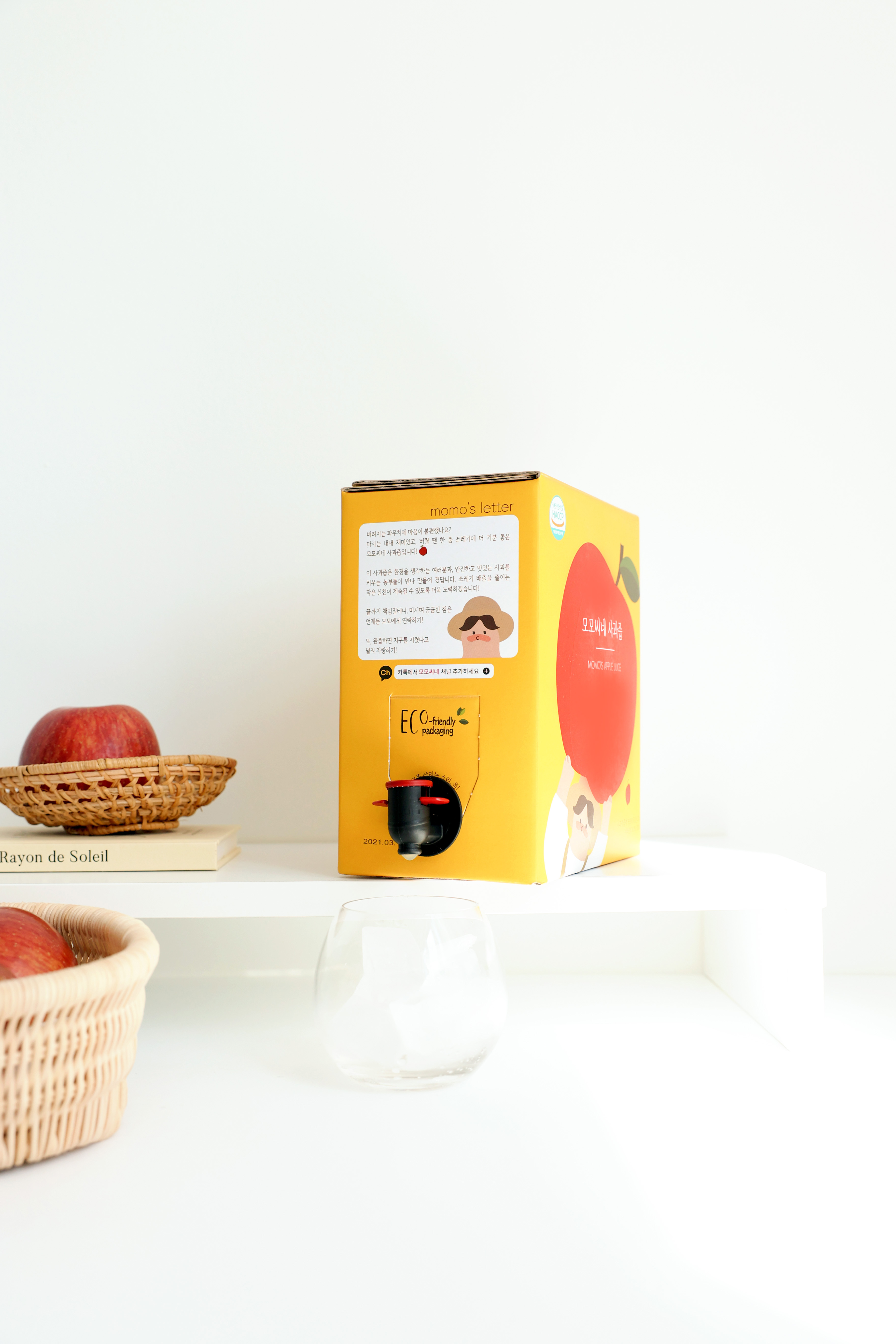 모모씨네 사과즙 3L NFC 저온착즙 생 사과즙 3000ml, 3개 - 상세 이미지 4