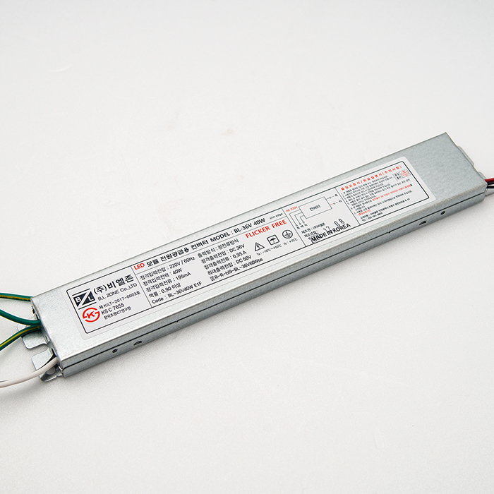 비엘존 LED 안정기 BL-36V40W E1 F 조명기구용컨버터 평판엣지등 면조명 인버터 SMPS - 상품 이미지