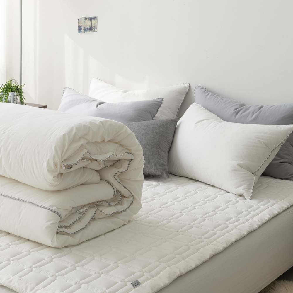 모닝 호텔식 고밀도 호텔 침구 여름 간절기 사계절 신혼 이불 세트 구매 가능