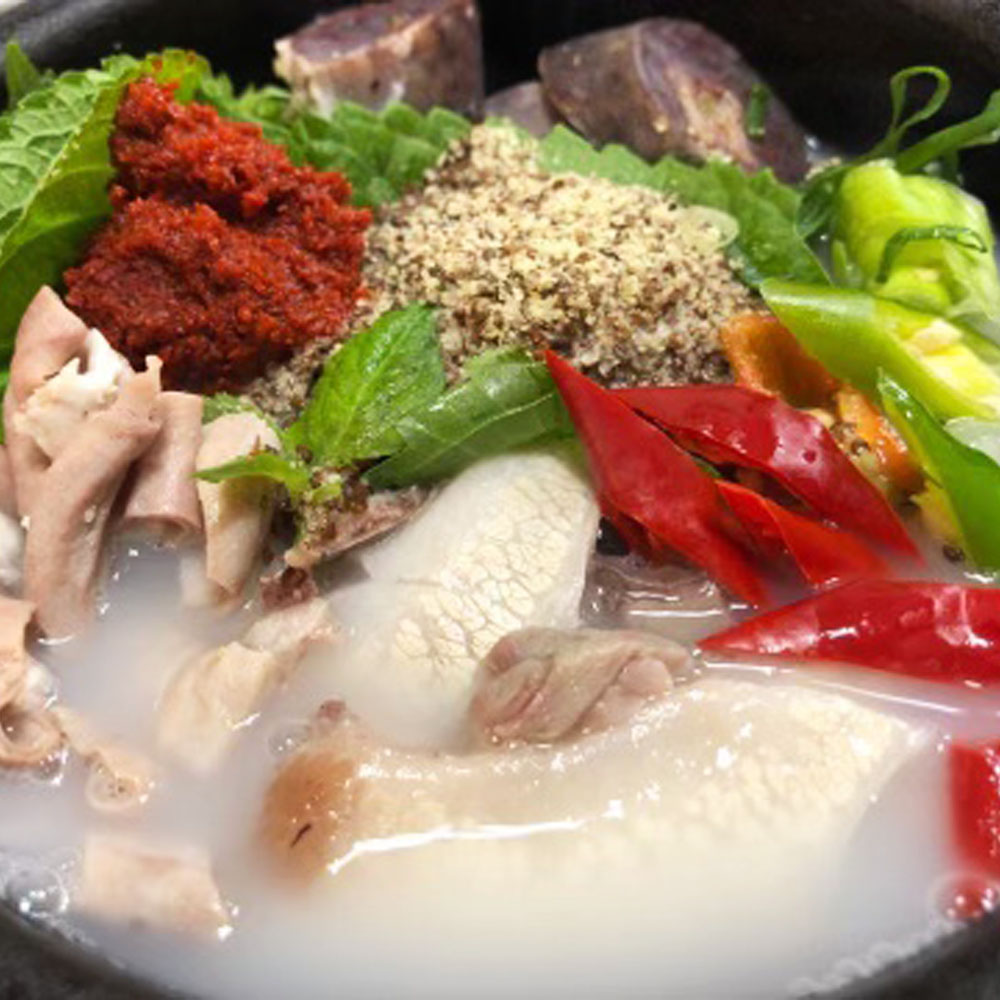 [부천시 배달] 푹 끓인 순대국(비조리) 1kg [부천원미종합 3대째소문난순대국] : 동네시장 장보기