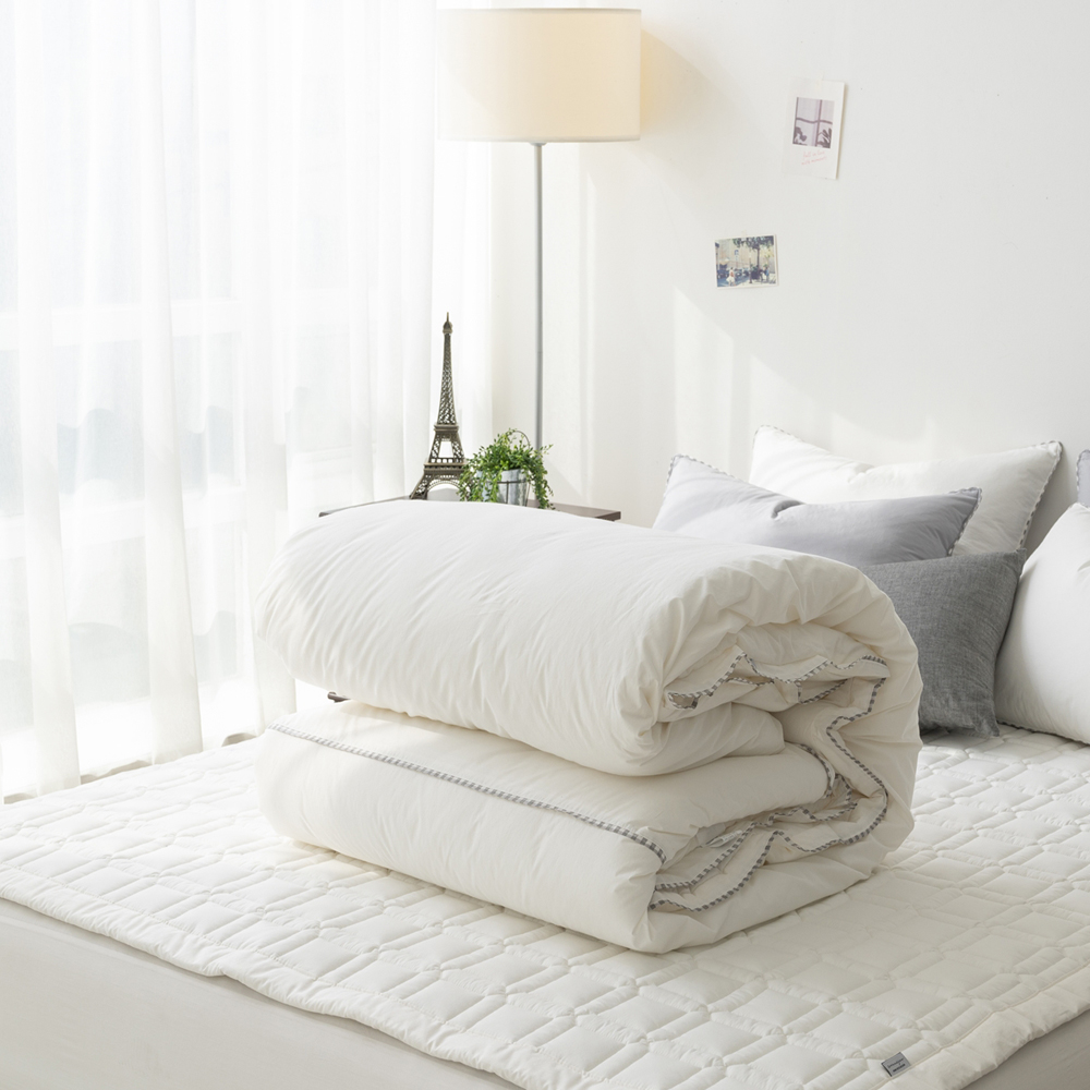 모닝 호텔식 고밀도 호텔 침구 여름 간절기 사계절 신혼 이불 세트 구매 가능