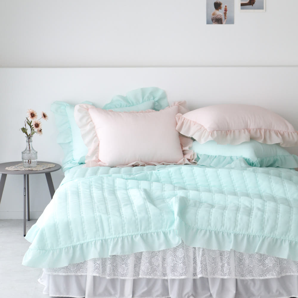 여름 이불 비교 이미지