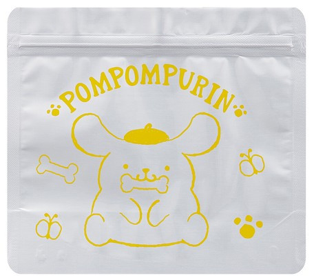 캐릭터 알루미늄 지퍼백 5P (미키, 곰돌이 푸, 도라에몽, 키티, 마이멜로디, 폼폼푸린, 시나모롤, 리틀트윈스타, 포차코) - 하카타몰