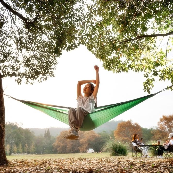 감성 캠핑용 해먹 의자 그물 침대 그물망 대형해먹 차박 가정용 실내용 1인용 휴대용