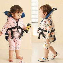 유아 구명조끼 아기 돌 두돌 키즈 네오플랜 힙쉴드 쥬라기 수영조끼 비닐보관백