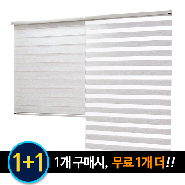 아라크네 1+1 프리미엄 콤비블라인드 우드룩 90x240 2개 이미지 2