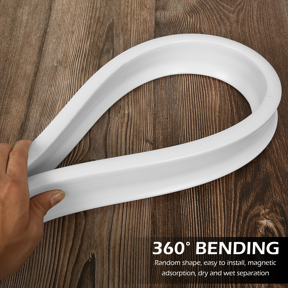 싱크대물막이 실리콘물막이 물튐방지 세면대 가림막 설걷이 워터가드 3cm일반형20cm