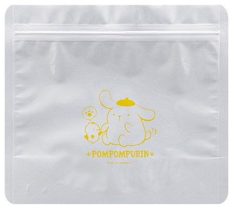 캐릭터 알루미늄 지퍼백 5P (미키, 곰돌이 푸, 도라에몽, 키티, 마이멜로디, 폼폼푸린, 시나모롤, 리틀트윈스타, 포차코) - 하카타몰
