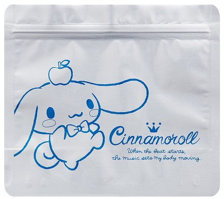 캐릭터 알루미늄 지퍼백 5P (미키, 곰돌이 푸, 도라에몽, 키티, 마이멜로디, 폼폼푸린, 시나모롤, 리틀트윈스타, 포차코) - 하카타몰