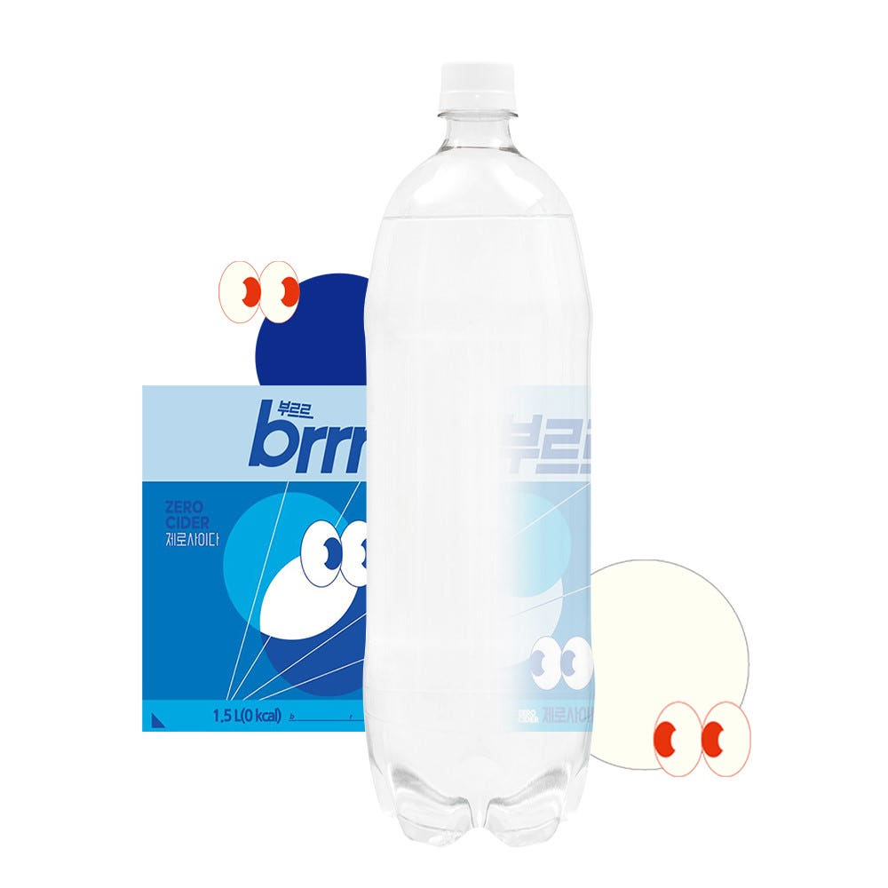 부르르 제로사이다 오리지널 1.5L 12개