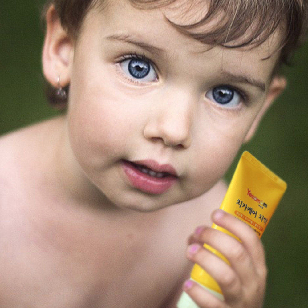 예꼬맘 어린이 치약 4개 혼합구성 무불소 저불소 고불소 아기 유아 1450 신학기준비물