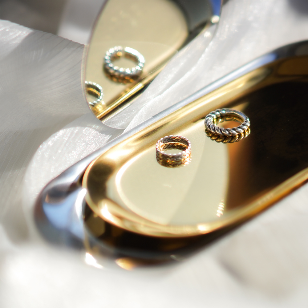 골드 실버 트레이 카페 촬영 스튜디오 인테리어 소품 - 상세 이미지 5