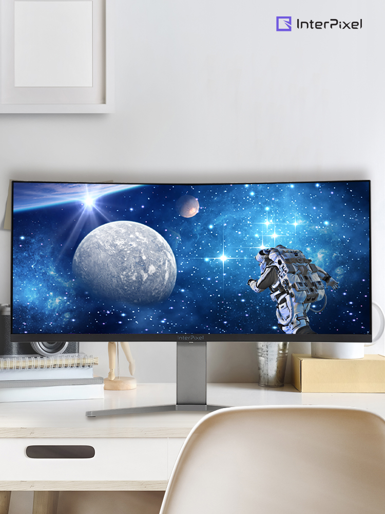 인터픽셀 IPU3433 UWQHD 180Hz 울트라와이드 게이밍 모니터 86~87cm(34인치), 무결점