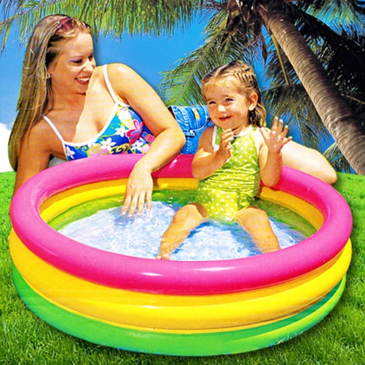 어린이 아기 간이수영장 베란다 마당 미니 수영장 전원 주택 집 가정용 수영장 이동식 풀장