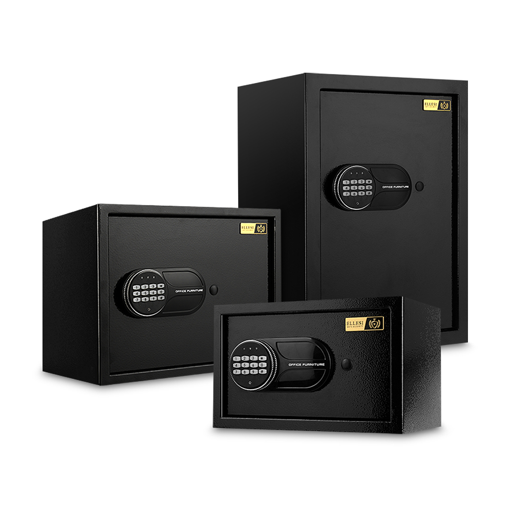 [내일도착]엘르시 가정용 소형 지문인식 터치식금고 ELS-30H
