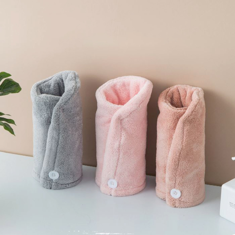 헤어 드라이 파스텔 헤어 타올 휴대용 캠핑 타월 머리 말리는 수건 세수 세안 밴드