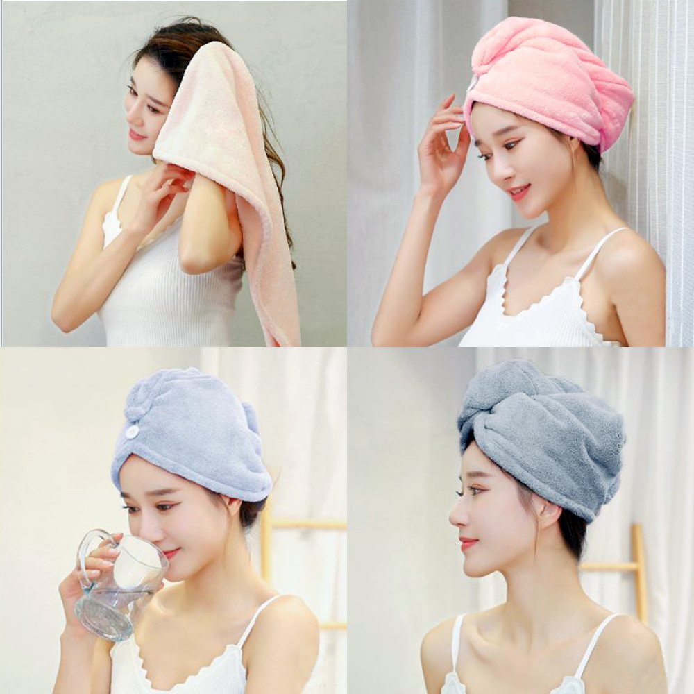 헤어 드라이 파스텔 헤어 타올 휴대용 캠핑 타월 머리 말리는 수건 세수 세안 밴드