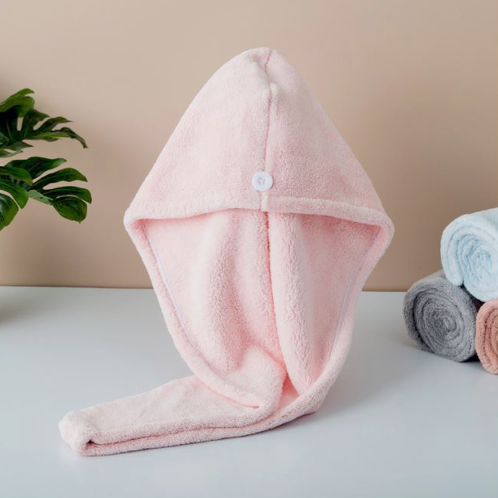 헤어 드라이 파스텔 헤어 타올 휴대용 캠핑 타월 머리 말리는 수건 세수 세안 밴드