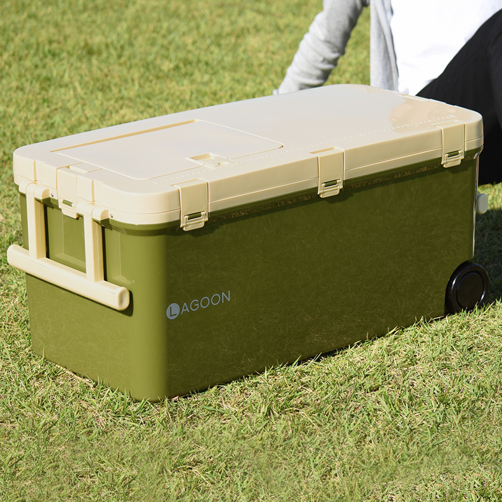 신와 휴대용 아이스박스 감성캠핑 차량용 보냉박스 쿨러 비비드 7L