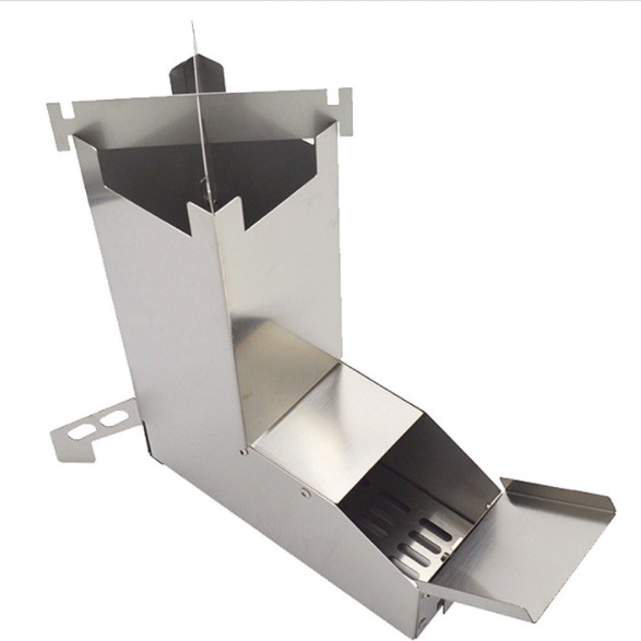 휴대용 캠핑용난로 소형 미니화목난로 스텐 나무난로