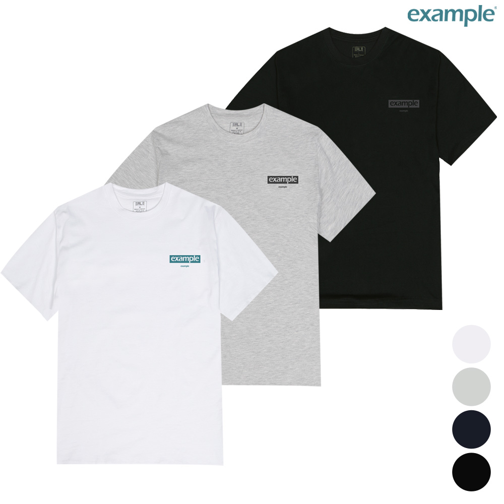 남녀공용 30수 면 라운드 오버핏 프린팅 반팔 티셔츠 추천 8종 - 상세 이미지 4