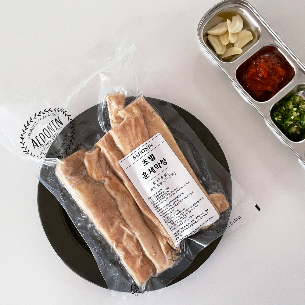 한돈 참나무 훈제 막창 300g 초벌 돼지 통 막창 - 상세 이미지 3