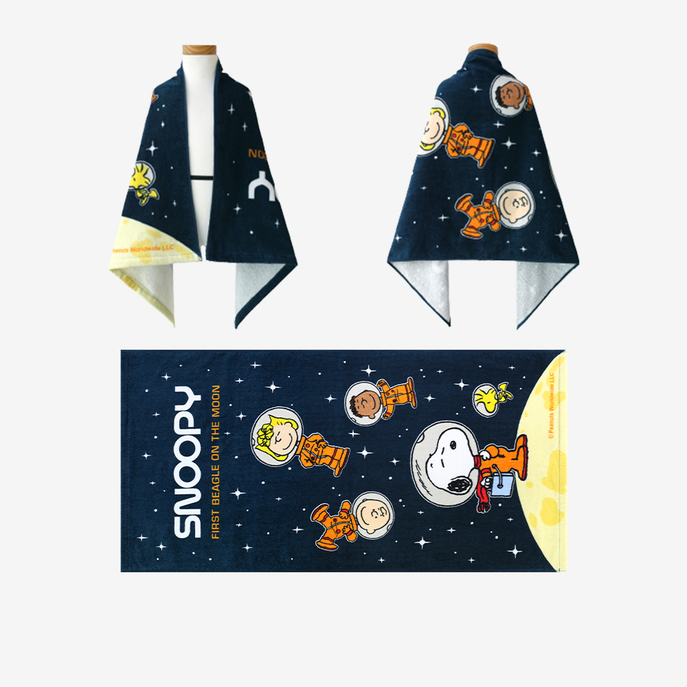 송월타올 캐릭터 비치타올 대형타올 스누피 조이50