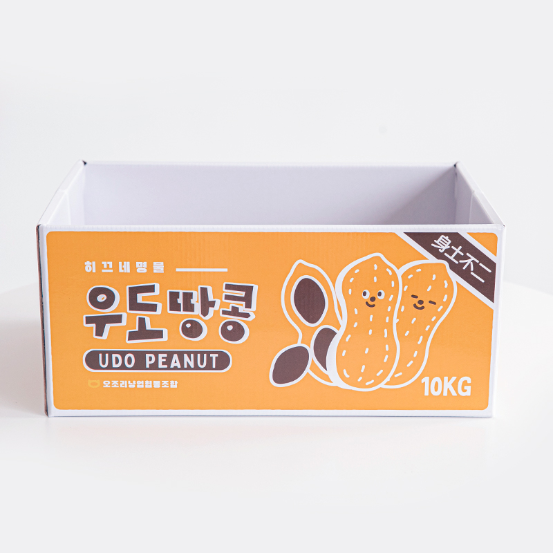 [바잇미X펫플루언서] 히끄 무접착 스크래쳐 박스 - 우도땅콩 - 상세 이미지 3