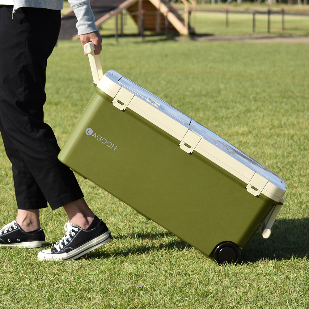 신와 휴대용 아이스박스 감성캠핑 차량용 보냉박스 쿨러 비비드 7L