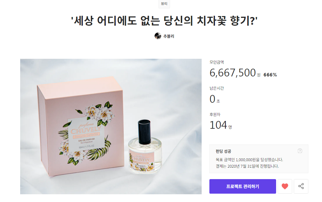 추블리 핸드메이드 향수 5종 미니어쳐 2ml 조향사가 만든 미니 니치 수제향수 - 상세 이미지 4