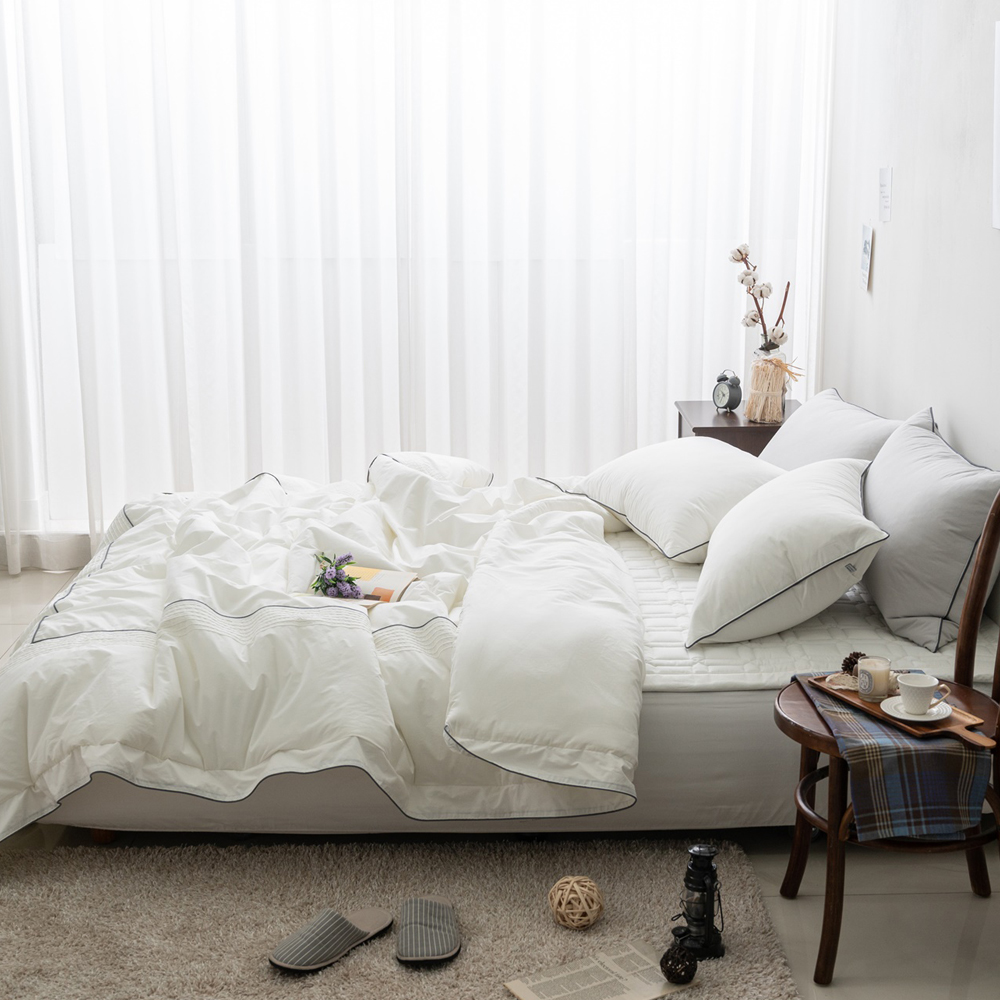 리사 신혼 부부 핀탁 호텔식 차렵 이불 침구 세트 구매 가능 사계절 봄가을