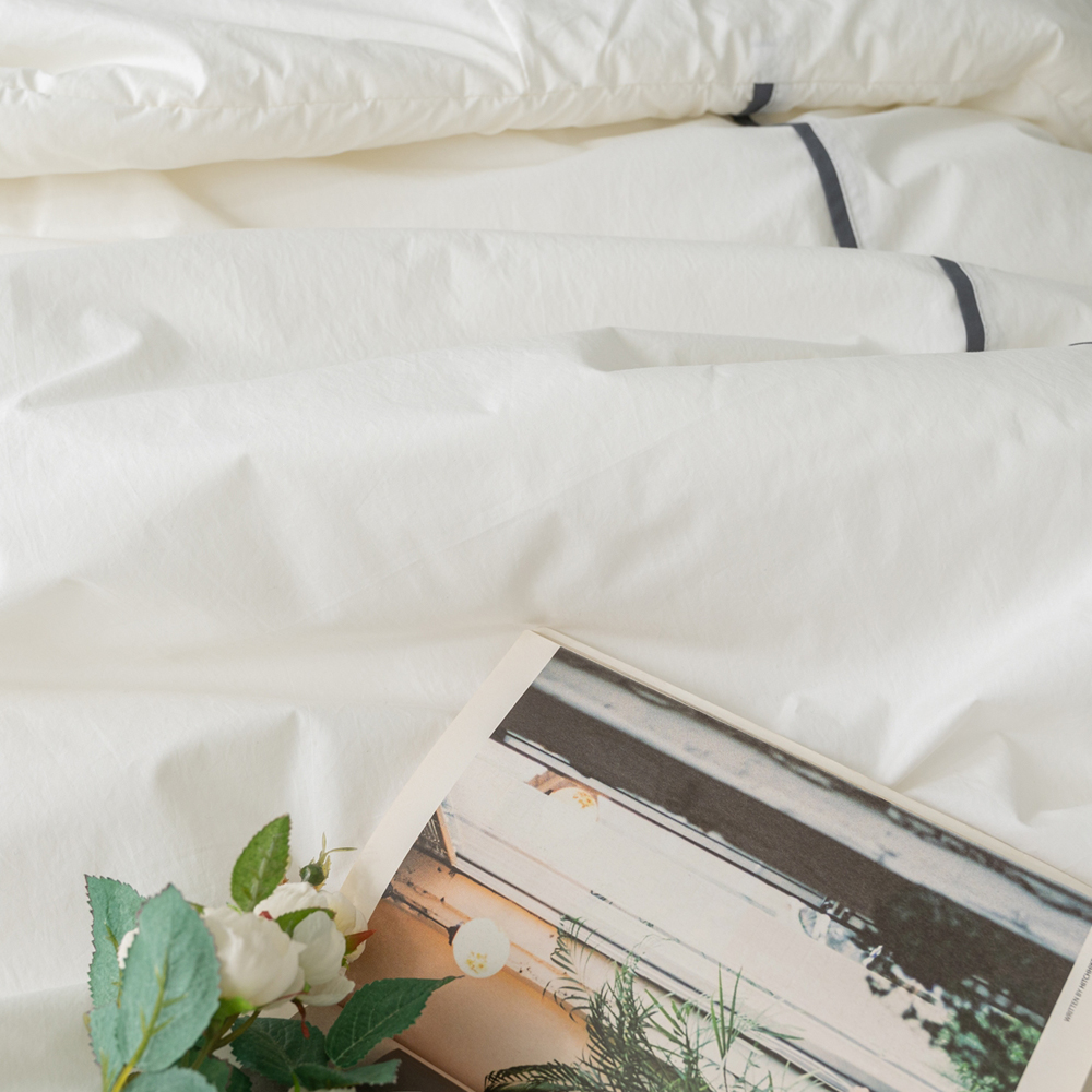 [단독]신혼이불 호텔침구 진 고밀도 Q 봄가을 고급 차렵이불