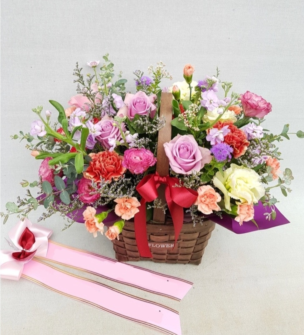 생일 축하 꽃다발 꽃바구니 배달 출산 결혼기념일 당일 서비스 꽃배달 배송 전국 주문 생화 - 상품 이미지