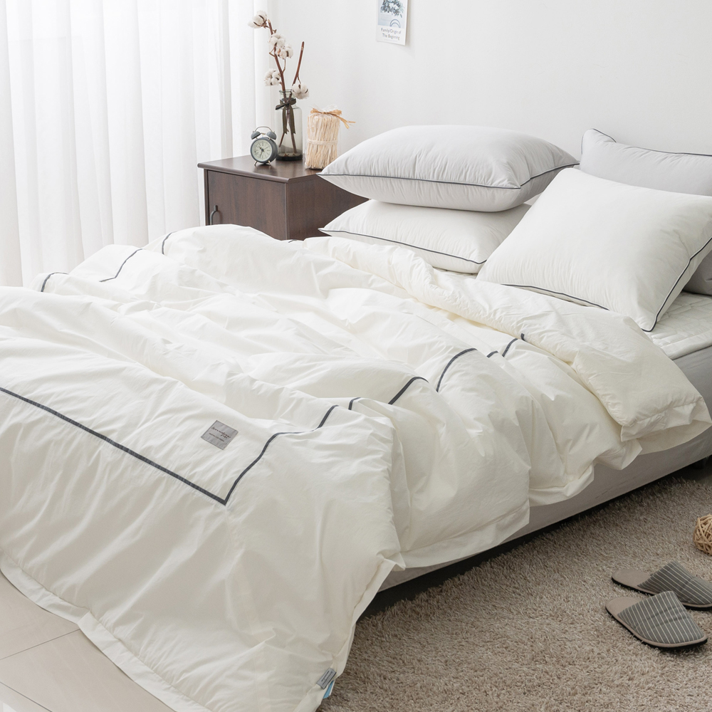 [단독]신혼이불 호텔침구 진 고밀도 Q 봄가을 고급 차렵이불