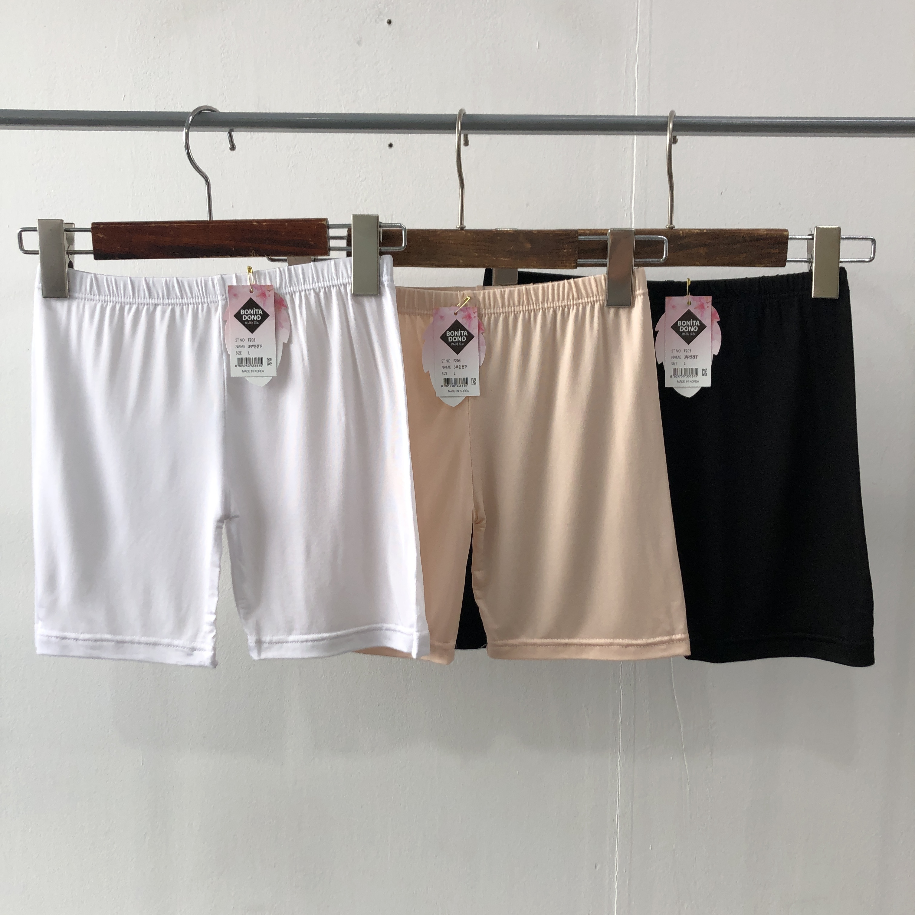 쿨링한 에어리즘 레이온 인견 속바지 3부[국내생산] - 상품 이미지