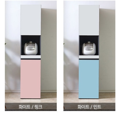 홈카페 장 홈까페장 김치 냉장고 자리 냉장고형 키높이 수납장 주방 보조수납장