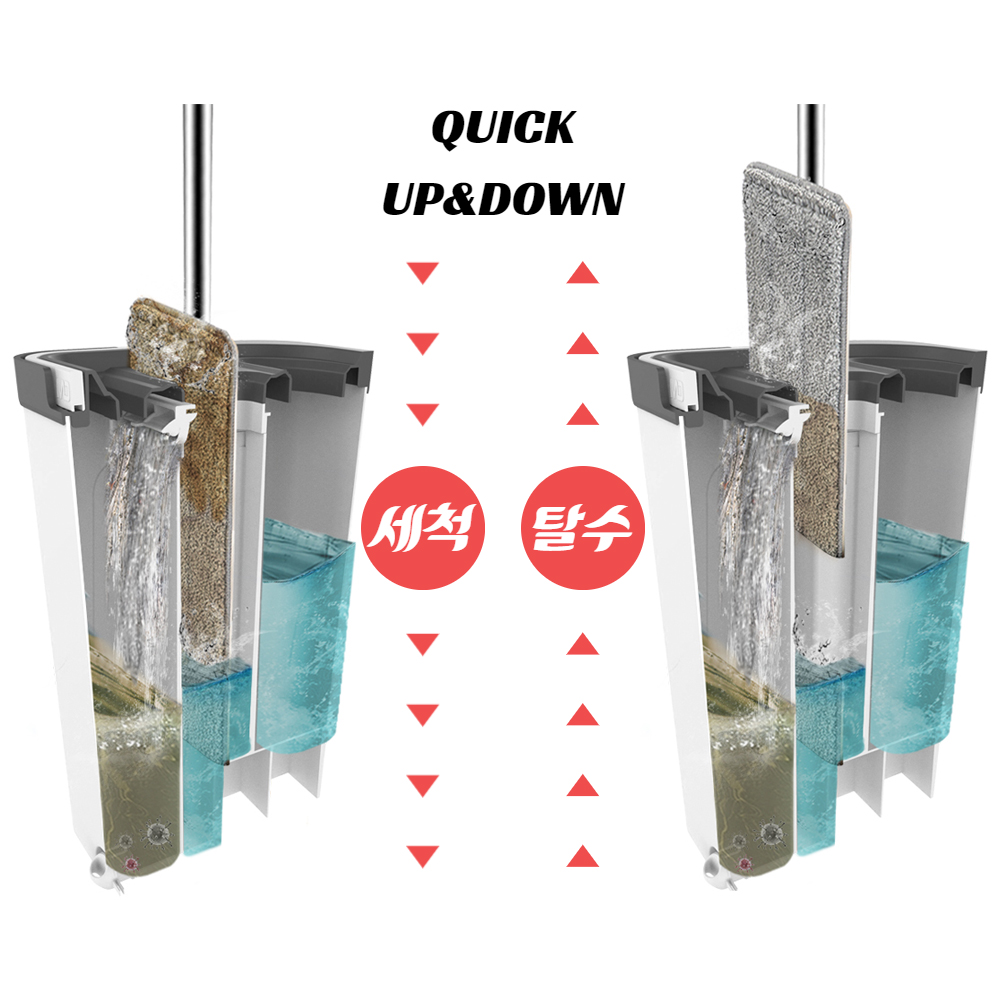 물걸레밀대 밀대걸레 밀걸레 대걸레 업소용 노터치 바닥 청소 실속형일반세트