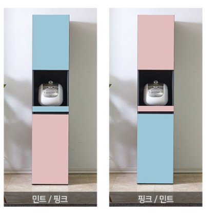 홈카페 장 홈까페장 김치 냉장고 자리 냉장고형 키높이 수납장 주방 보조수납장