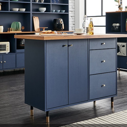 홈 카페 테이블 주방 아일랜드장 아일랜드 조리대 베이킹 작업대 원목 미니 높은 바 테이블