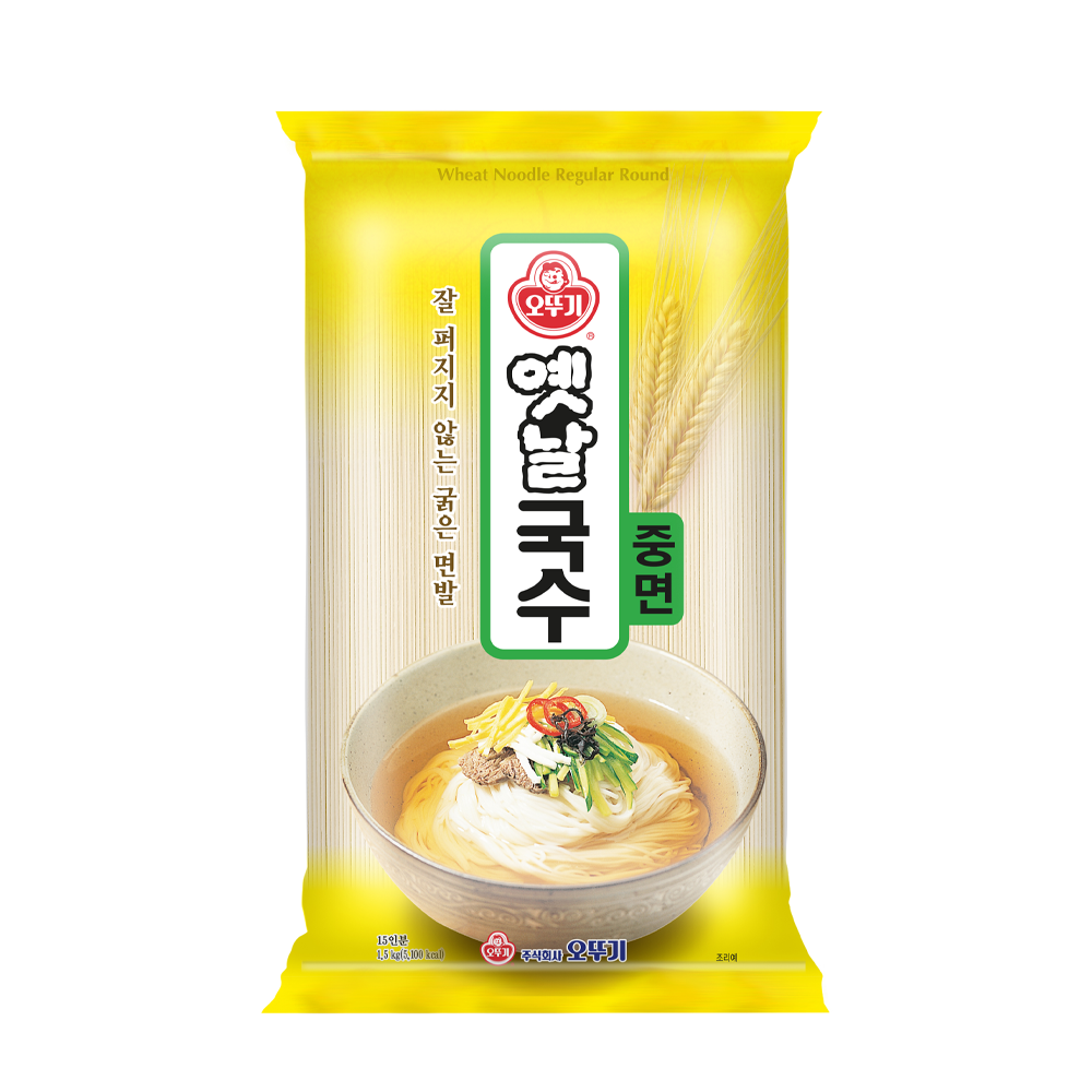 오뚜기 옛날 국수 중면 1.5kg, 1개 - 메인 이미지