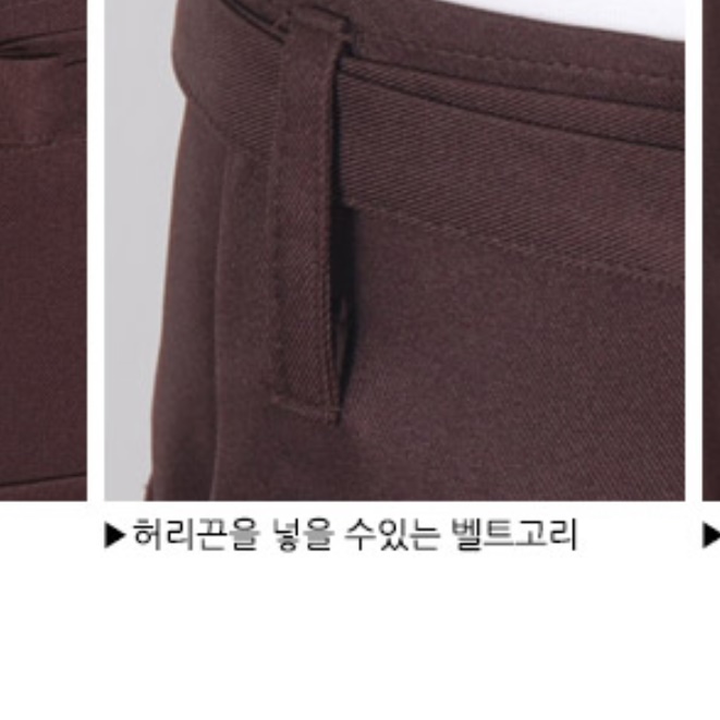 짧은앞치마 홀서빙 앞치마 무지 가벼운 미니앞치마 여름용 카페 바리스타 커피 애견 미용