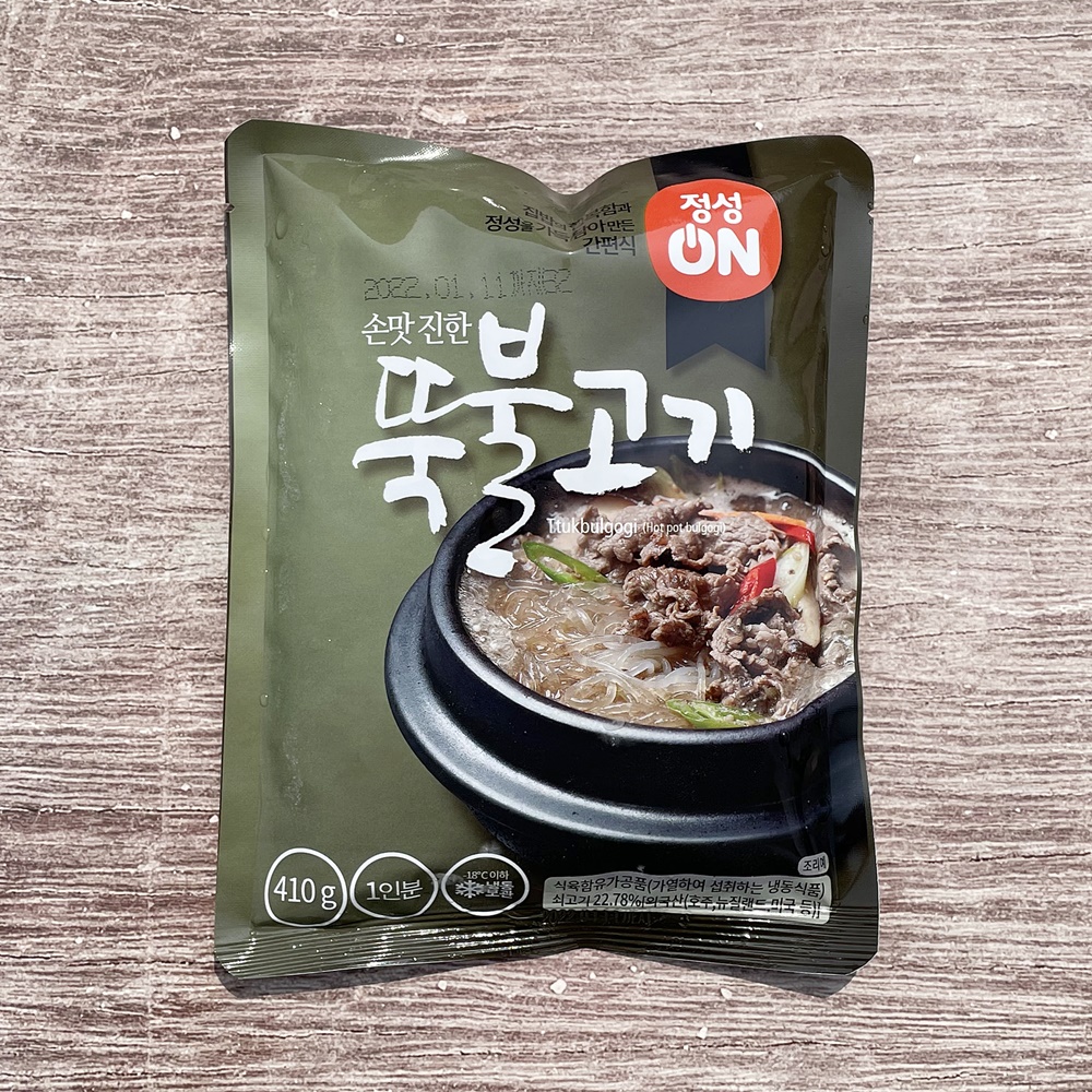 초원식품 정성온 뚝불고기 410g x 5봉 뚝배기불고기 - 상세 이미지 2