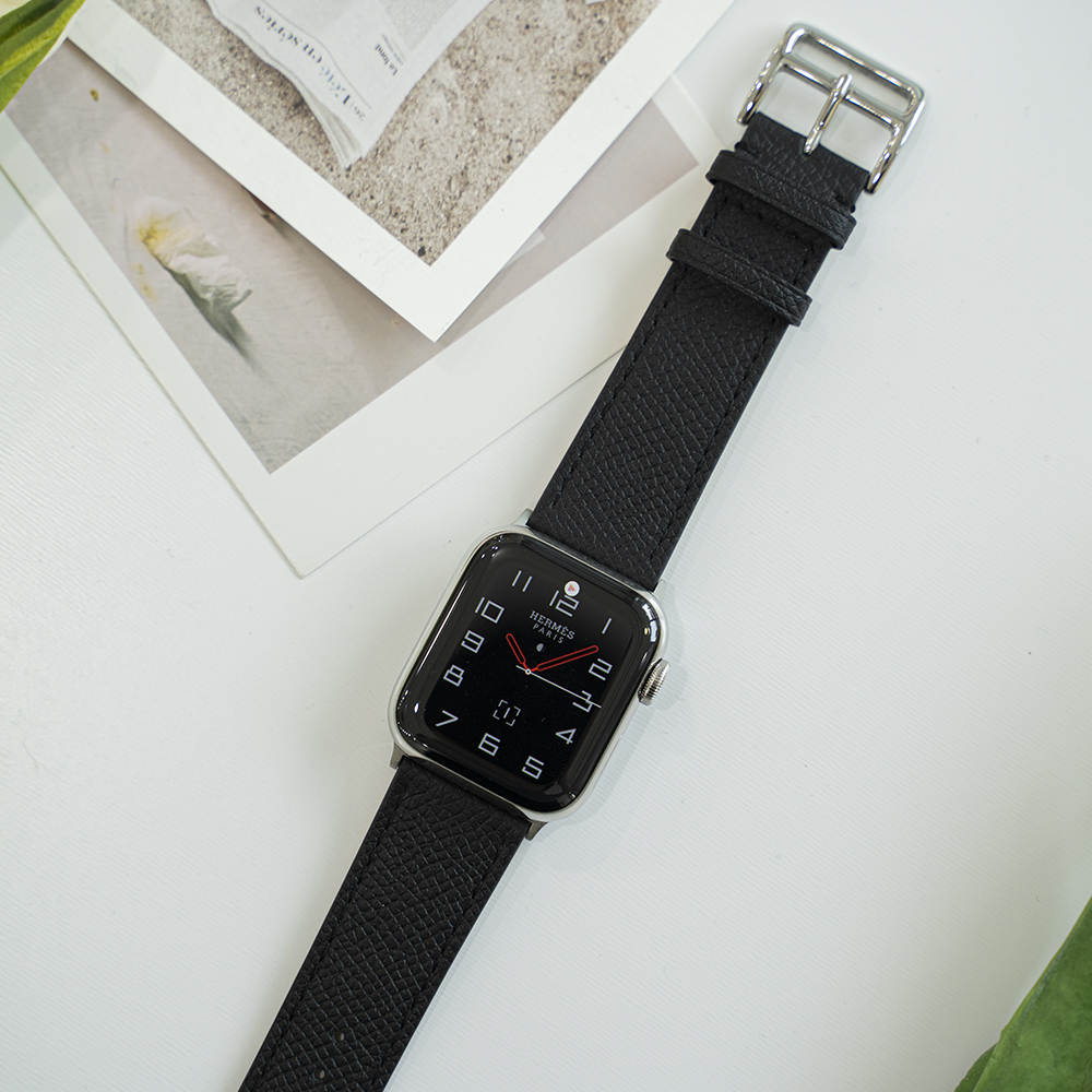 애플워치 가죽 스트랩 11 10 SE 3 에토프 앱송 울트라 줄질