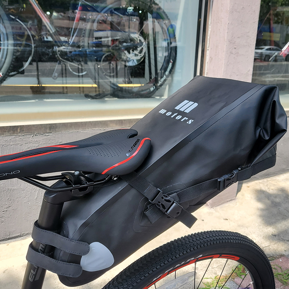 자전거가방 엠모터스 투어 자전거안장가방 6리터 방수 새들백 - 상세 이미지 3