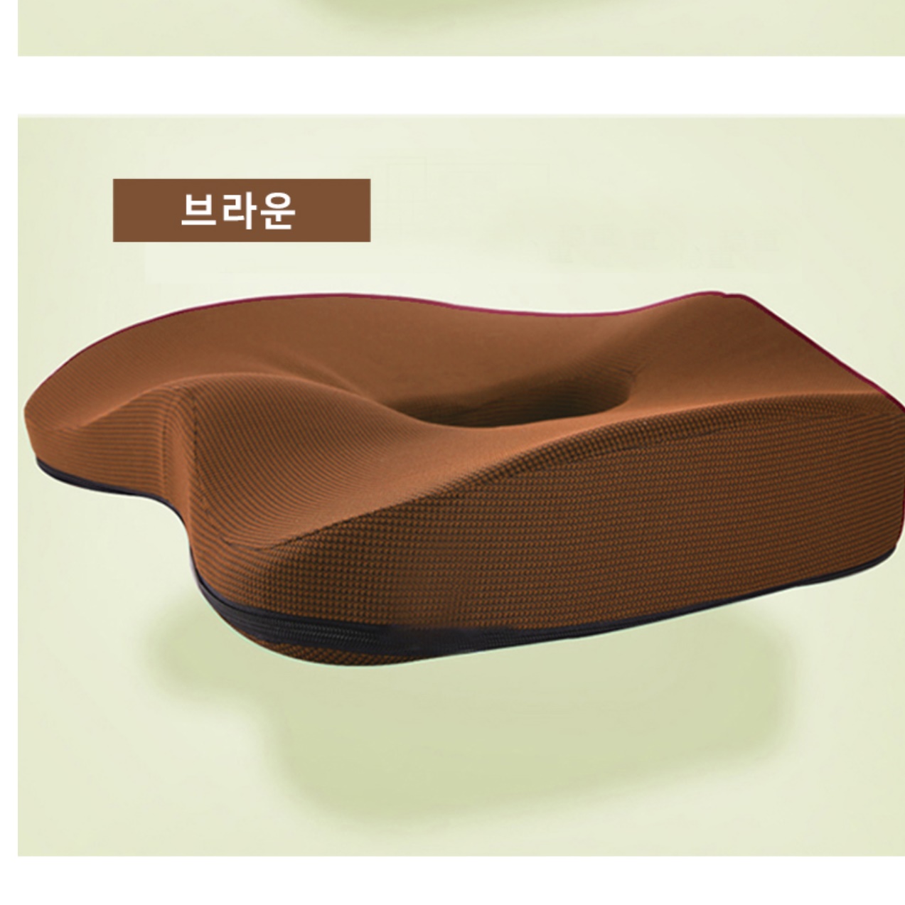 두꺼운 운전자 두툼한 높은 방석 편한 운전 방석 키높이 방석